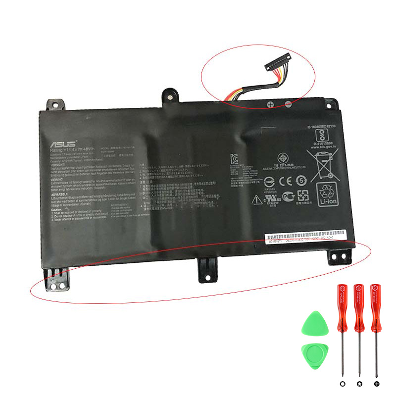 Batterier Asus ROG Strix G15 G512LI-SS74 4210mAh 48Wh